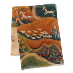 Hot The Met Store American Folk Art Landscape Oblong Scarf