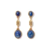 Sale The Met Store Ancient Gems Triple-Drop Lapis Earrings