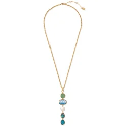 Sale The Met Store Ancient Mixed Motifs Glass Pendant Drop Necklace