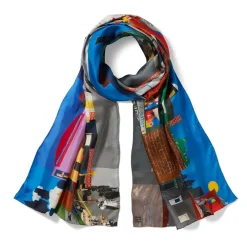 Sale The Met Store Bearden The Block Oblong Silk Scarf