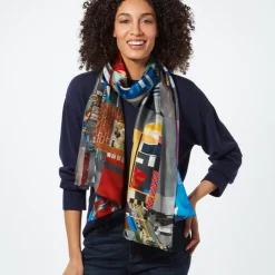 Sale The Met Store Bearden The Block Oblong Silk Scarf