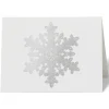 Outlet The Met Store Bentley: Snow Crystal Fine Holiday Cards with Lined Envelopes and Foil Seals
