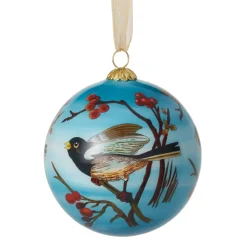 Online The Met Store Birds of America Hand-Painted Glass Ornament Set