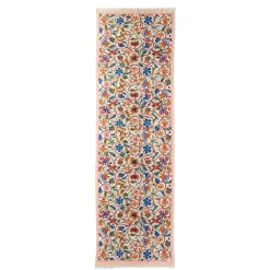 New The Met Store British Flowering Vines Embroidered Oblong Scarf