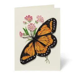 Clearance The Met Store Butterfly Quilled Card