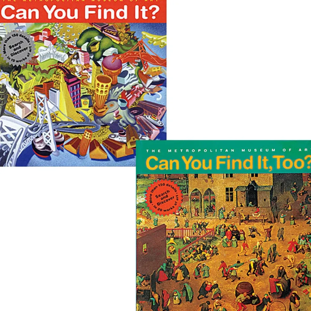 New The Met Store Can You Find It? and Can You Find It, Too? Book Set