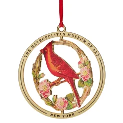 The Met Store Cardinal Grosbeak Spinning Ornament