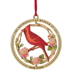 The Met Store Cardinal Grosbeak Spinning Ornament