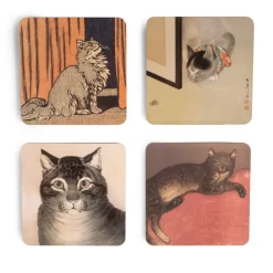 Online The Met Store Cats Coasters