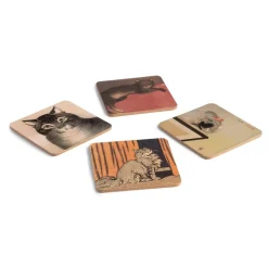 Online The Met Store Cats Coasters