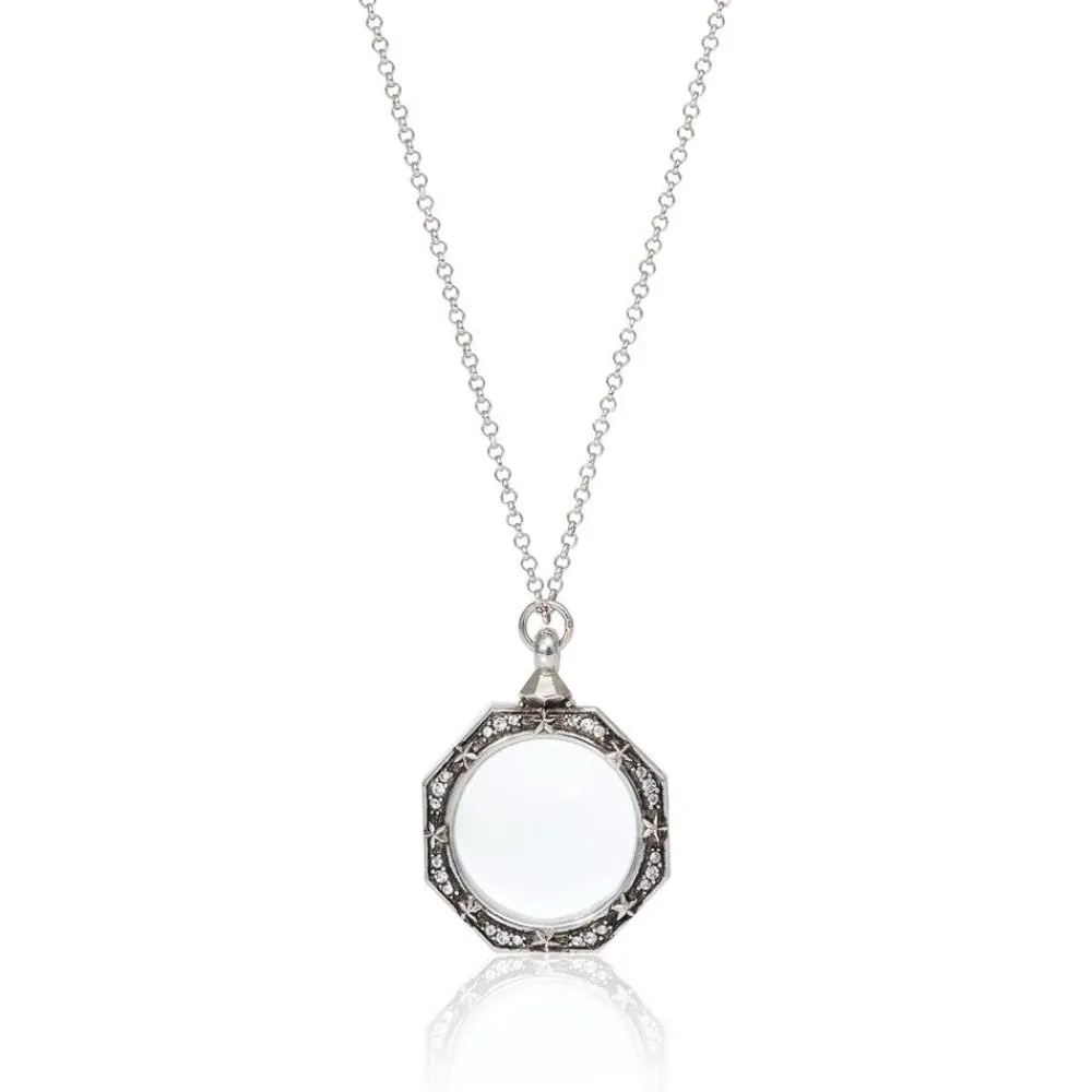 Best The Met Store Celestial Octagonal Magnifier Pendant Necklace