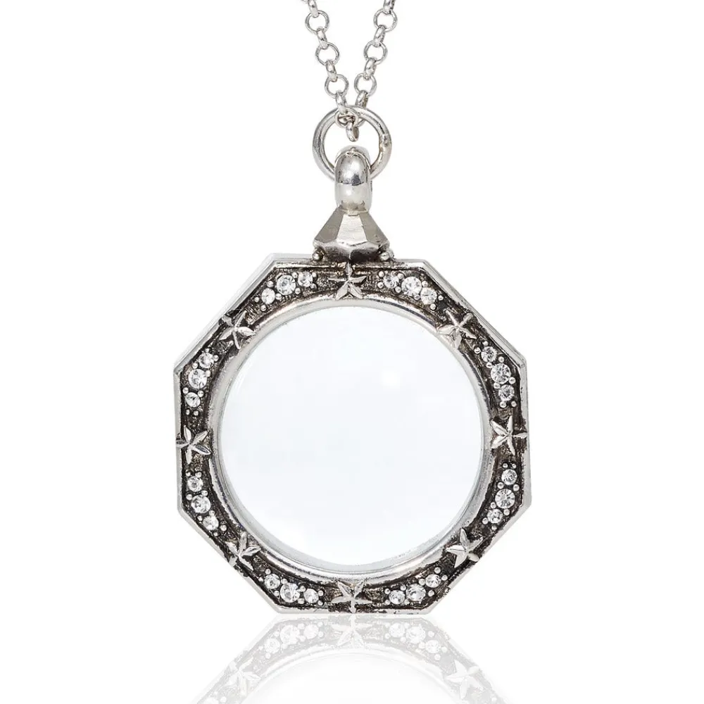 Best The Met Store Celestial Octagonal Magnifier Pendant Necklace
