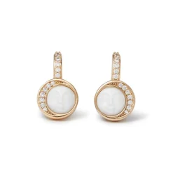 Sale The Met Store Celestial Symbols Carved Mother-of-Pearl Coin Hoop Earrings