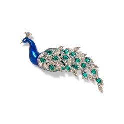 Outlet The Met Store Chelsea Peacock Brooch
