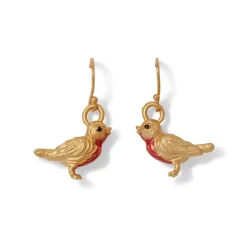 The Met Store Chinese Bird Drop Earrings