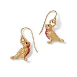 The Met Store Chinese Bird Drop Earrings