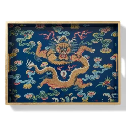 Best The Met Store Chinese Dragon Rank Badge Lacquer Tray