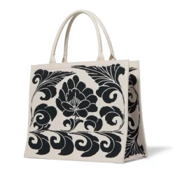 The Met Store Chinese Peony Oversize Structured Tote