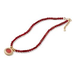 The Met Store Classical Carnelian Pendant Necklace
