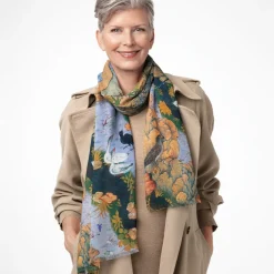 Online The Met Store Concourse of the Birds Oblong Scarf