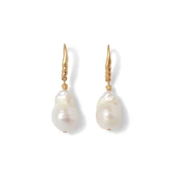 New The Met Store Cypriot Twist Pearl Drop Earrings
