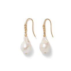 New The Met Store Cypriot Twist Pearl Drop Earrings