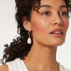New The Met Store Cypriot Twist Pearl Drop Earrings
