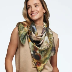 Sale The Met Store Degas Impressions Double-Sided Square Silk Scarf