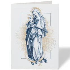 Outlet The Met Store Dürer: Virgin on the Crescent Fine Holiday Cards with Lined Envelopes and Foil Seals