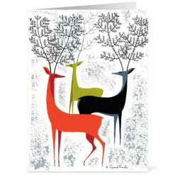 Online The Met Store Earle: Deer Holiday Cards