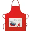 Sale The Met Store Earle Santa and Deer Apron with Pocket