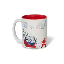 The Met Store Earle Santa and Deer Mug