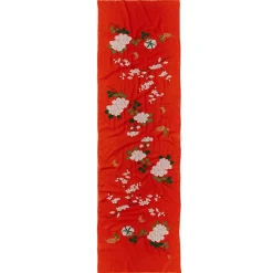 The Met Store Edo Blossoms and Butterflies Embroidered Shawl