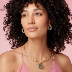 New The Met Store Egyptian Feather Collar Necklace