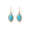 Hot The Met Store Egyptian Hathor Turquoise Drop Earrings