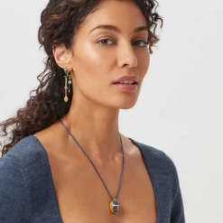 The Met Store Egyptian Heart Scarab Pendant Necklace
