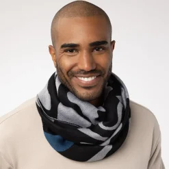 Online The Met Store Egyptian Swirled Glass Unisex Oblong Jacquard Scarf
