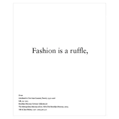 New The Met Store FASHION IS...