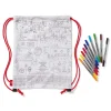 Sale The Met Store Favorite Galleries of The Met Color & Learn Washable Kids' Drawstring Backpack