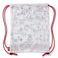 Sale The Met Store Favorite Galleries of The Met Color & Learn Washable Kids' Drawstring Backpack