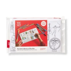 Sale The Met Store Favorite Galleries of The Met Color & Learn Washable Kids' Pencil Case