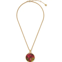 Sale The Met Store Favrile Tulip Enamel Pendant Necklace