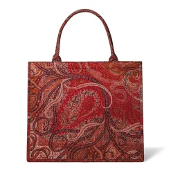 Outlet The Met Store Four Seasons Paisley Oversize Structured Tote