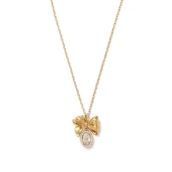 Online The Met Store French Wreath Bow Pendant Necklace