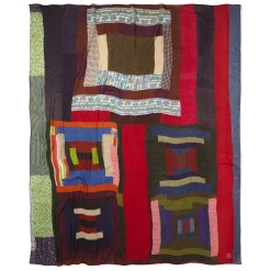 Discount The Met Store Gee's Bend Pettway Quilt Design Oblong Silk Scarf