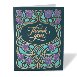 The Met Store Gilded Book Covers Thank-You Cards