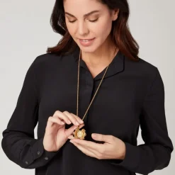 Best The Met Store Hand-Enameled Egg Pendant Watch
