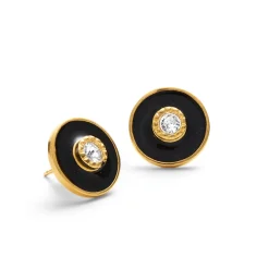 Hot The Met Store Hand-Enameled Jeweled Earrings