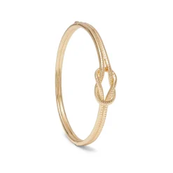 The Met Store Herakles Knot Hinged Bangle