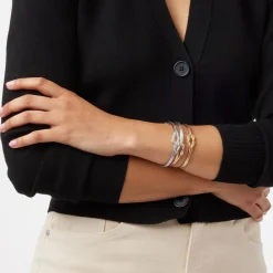 The Met Store Herakles Knot Hinged Bangle